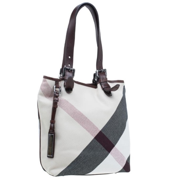 Burberry mega check Victoria Lowry tote bag. Authentic - Picture 5 of 10